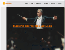 Tablet Screenshot of interartemusica.com.br